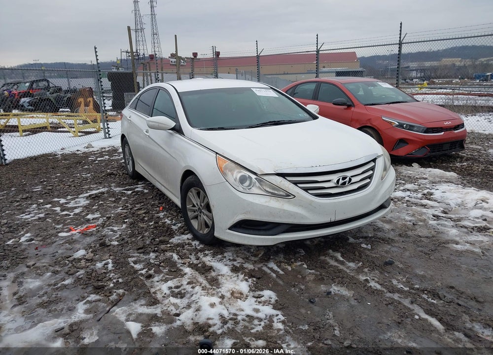 2014 HYUNDAI SONATA GLS VIN: 5NPEB4ACXEH887407