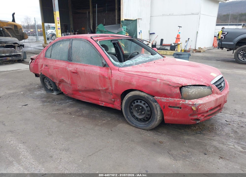 2004 HYUNDAI ELANTRA GLS/GT VIN: KMHDN46D64U822607