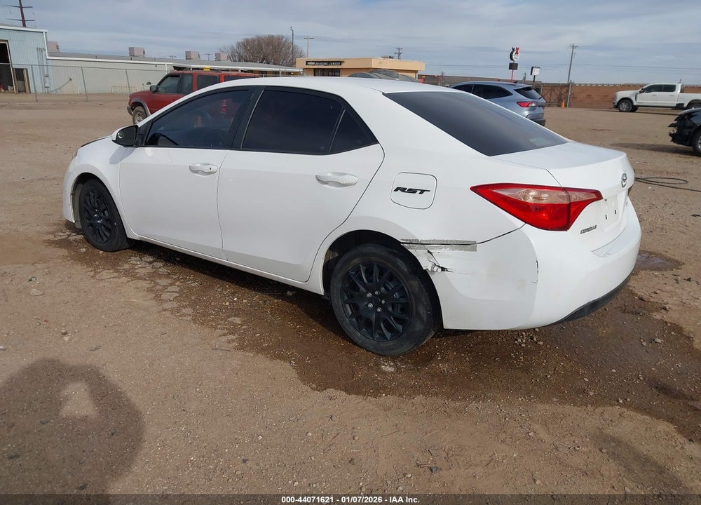2019 TOYOTA COROLLA LE VIN: 2T1BURHE0KC242930