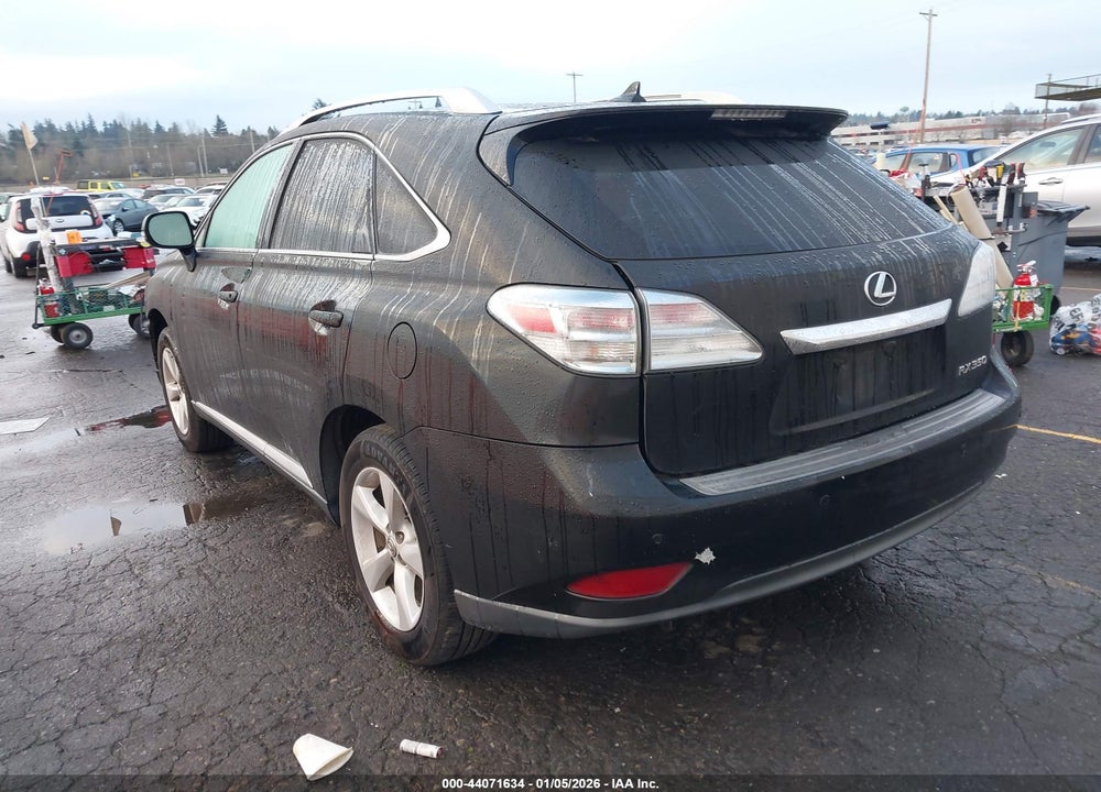 2012 LEXUS RX 350 VIN: 2T2BK1BA1CC133743