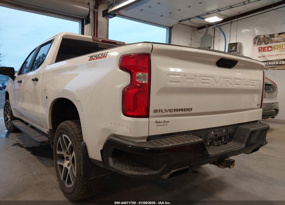 2019 CHEVROLET SILVERADO 1500 LT TRAIL BOSS VIN: 3GCPYFED7KG151728