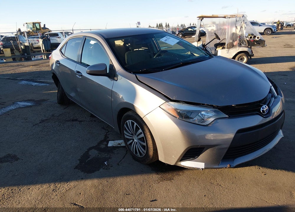 2014 TOYOTA COROLLA LE VIN: 2T1BURHE3EC061924