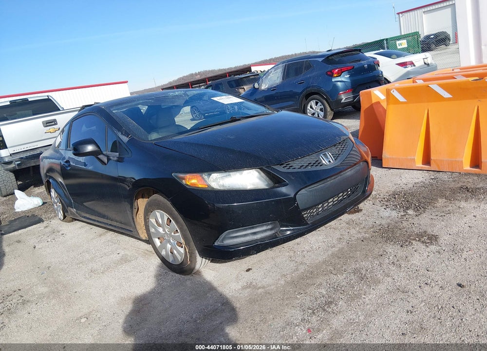 2012 HONDA CIVIC LX VIN: 2HGFG3B55CH545029