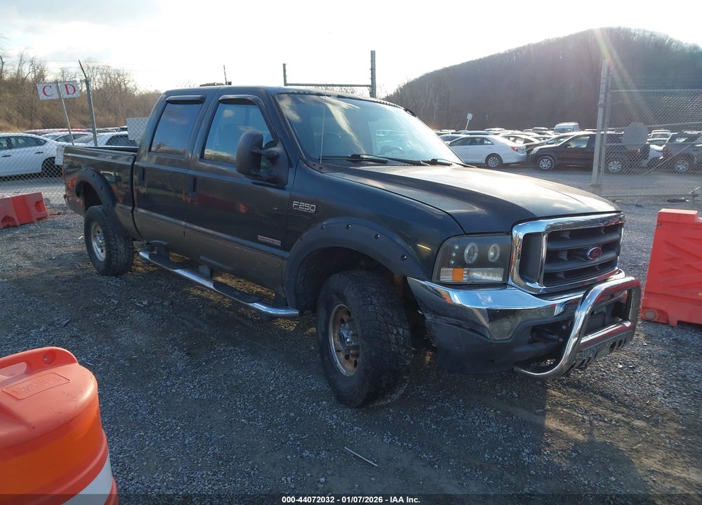 2004 FORD F-250 VIN: 1FTNW21P24EC90116