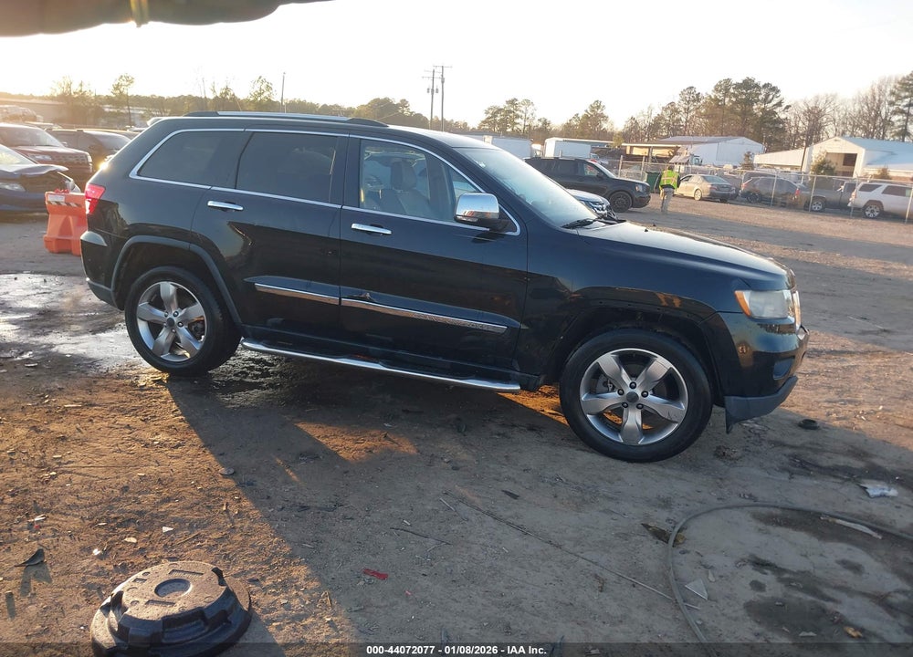 2013 JEEP GRAND CHEROKEE OVERLAND VIN: 1C4RJFCT9DC650544