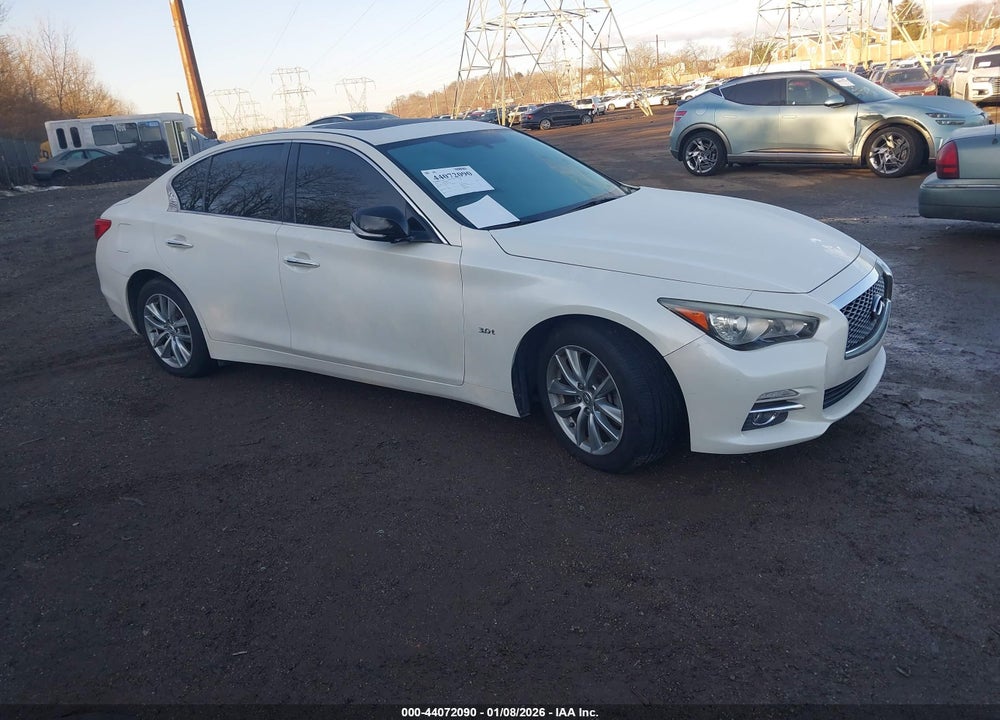 2017 INFINITI Q50 3.0T PREMIUM VIN: JN1EV7AR4HM834194