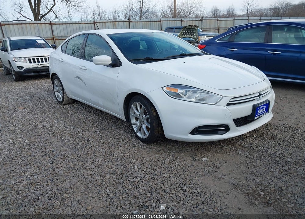 2013 DODGE DART SXT VIN: 1C3CDFBH6DD143089