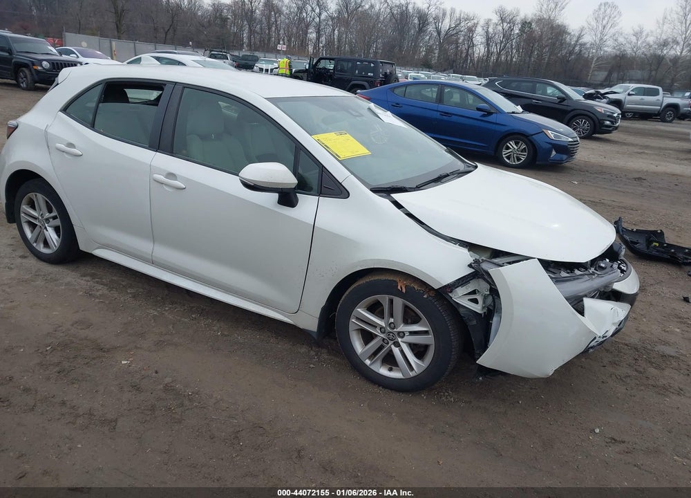 2019 TOYOTA COROLLA SE VIN: JTNK4RBEXK3042232