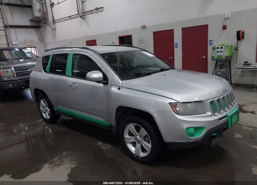 2014 JEEP COMPASS LATITUDE VIN: 1C4NJDEB1ED629593