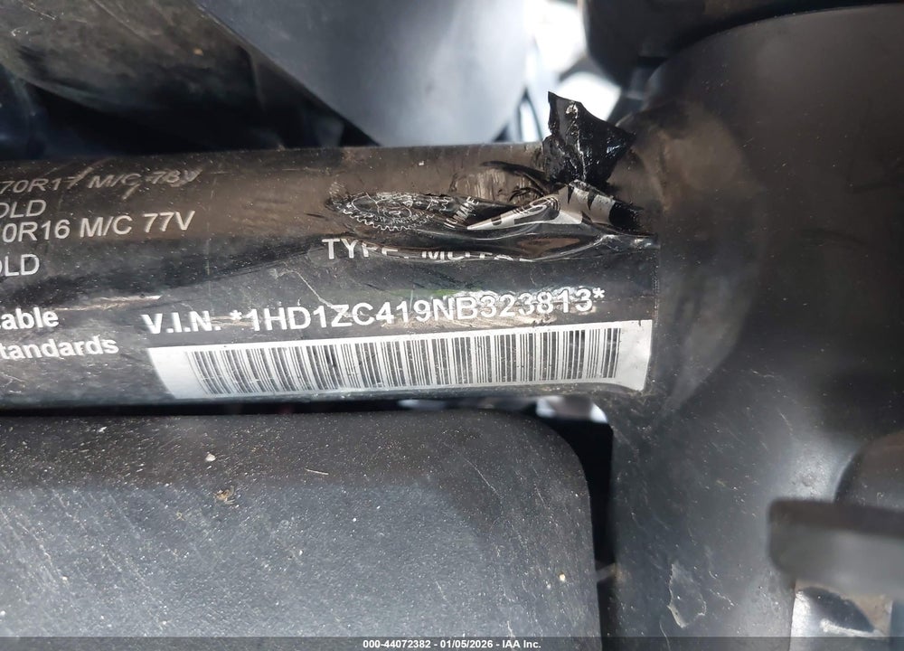 2022 HARLEY-DAVIDSON RH1250 S VIN: 1HD1ZC419NB323813