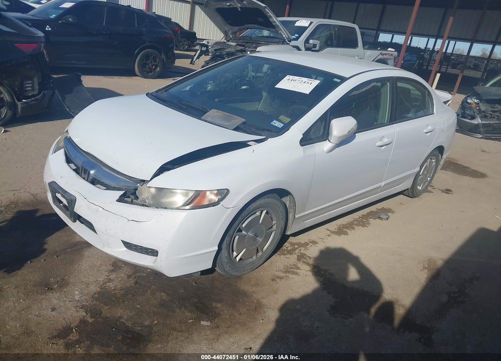 2010 HONDA CIVIC HYBRID VIN: JHMFA3F29AS003226