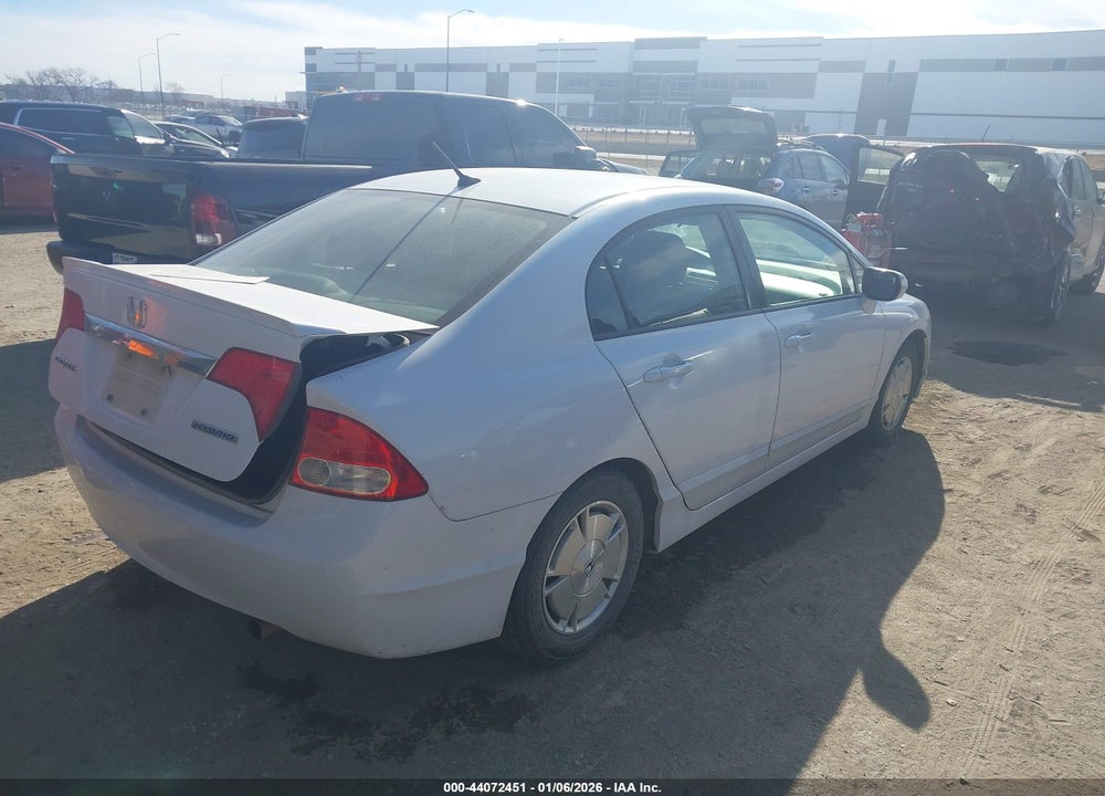 2010 HONDA CIVIC HYBRID VIN: JHMFA3F29AS003226