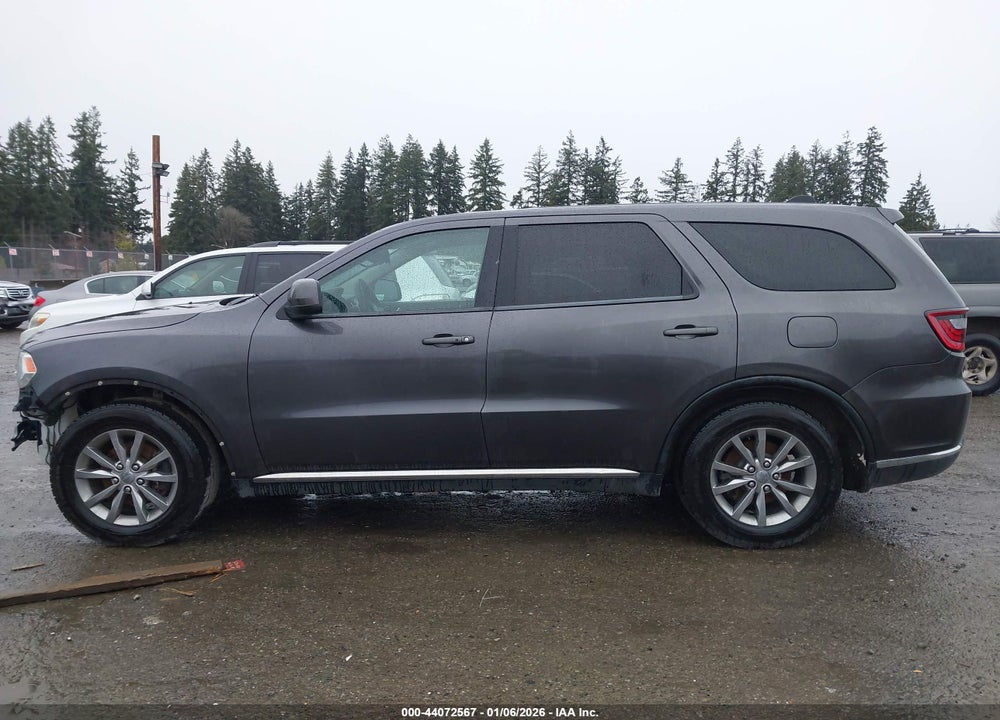 2016 DODGE DURANGO SXT VIN: 1C4RDHAG6GC424412