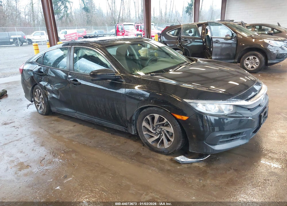 2018 HONDA CIVIC EX VIN: 2HGFC2F72JH518885