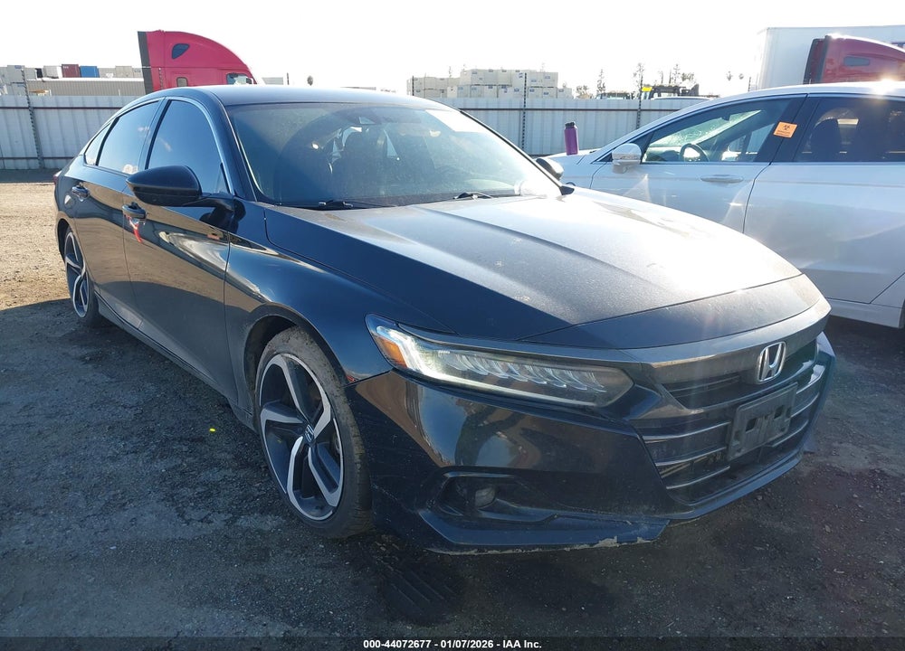 2022 HONDA ACCORD SPORT VIN: 1HGCV1F39NA081718