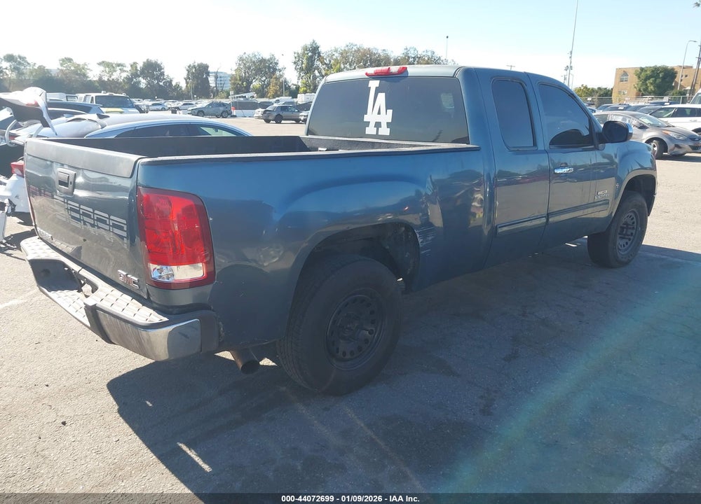 2009 GMC SIERRA 1500 SLE VIN: 2GTEC29J191114112