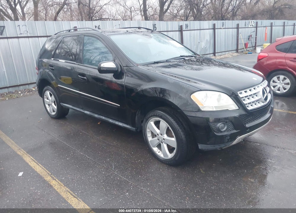 2009 MERCEDES-BENZ ML 350 4MATIC VIN: 4JGBB86E09A469810