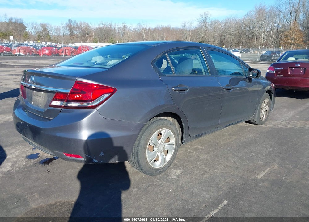 2014 HONDA CIVIC LX VIN: 2HGFB2F51EH534504