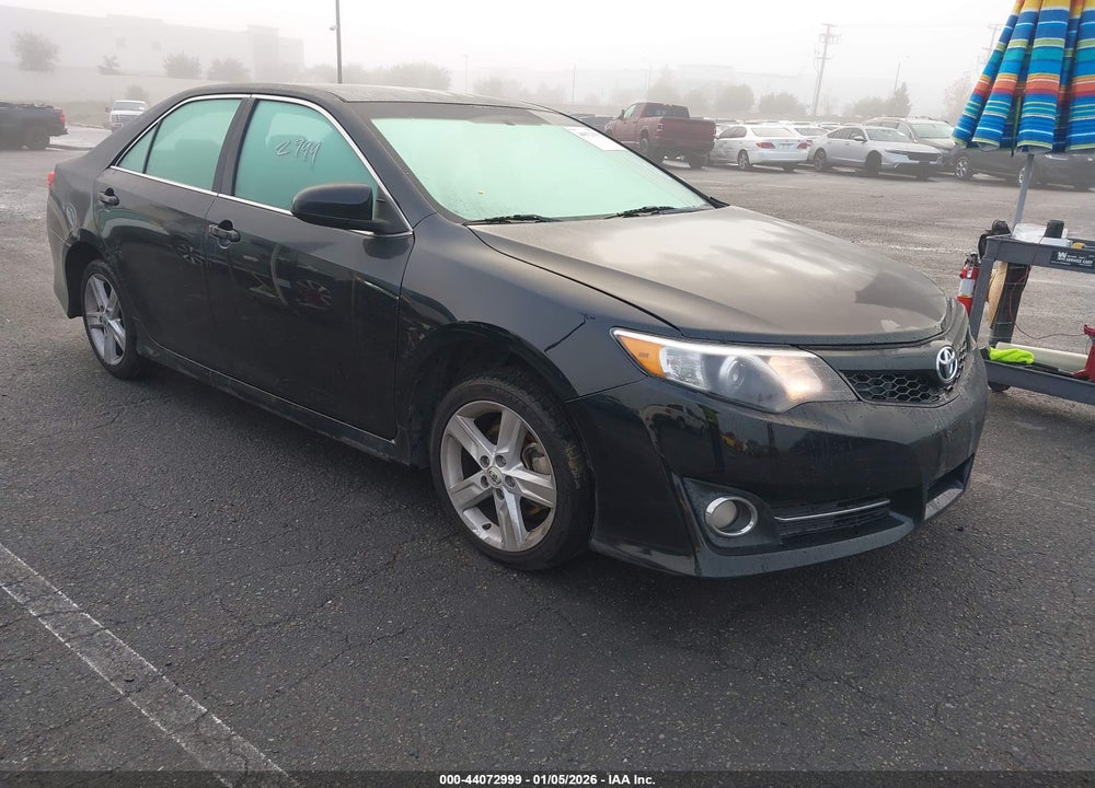 2012 TOYOTA CAMRY SE VIN: 4T1BF1FK0CU118905