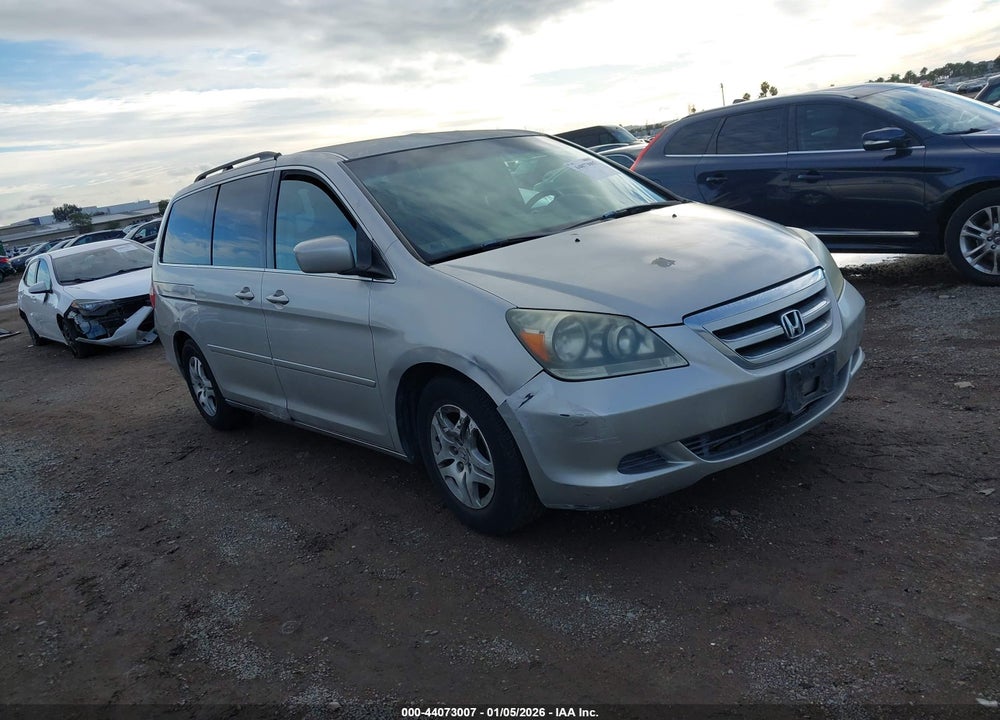 2007 HONDA ODYSSEY EX VIN: 5FNRL38497B049359