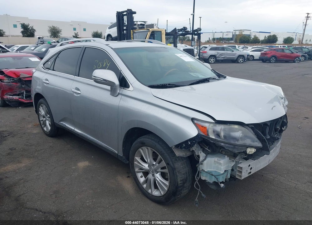2011 LEXUS RX 450H VIN: JTJBC1BA0B2034536