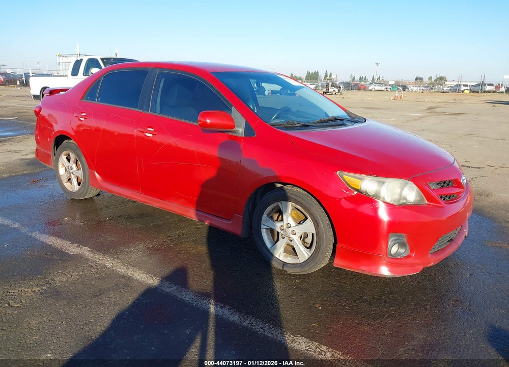 2013 TOYOTA COROLLA S VIN: 2T1BU4EE4DC009014