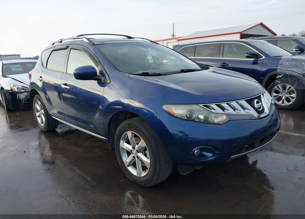 2010 NISSAN MURANO SL VIN: JN8AZ1MW7AW139835