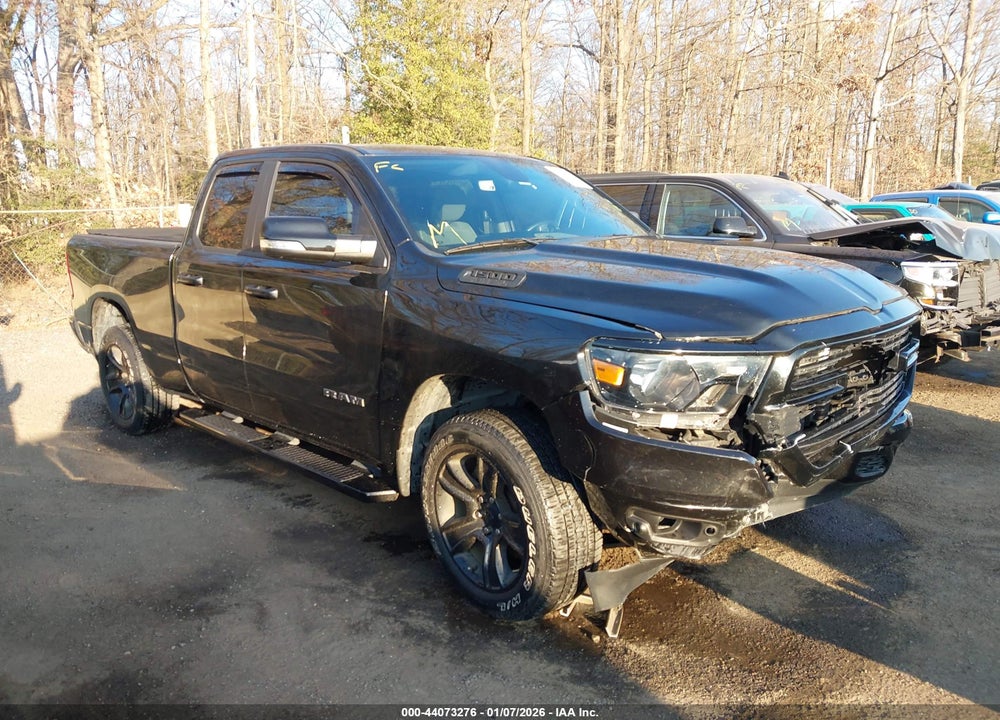2021 RAM 1500 BIG HORN  4X4 6'4 BOX VIN: 1C6SRFBT1MN683481