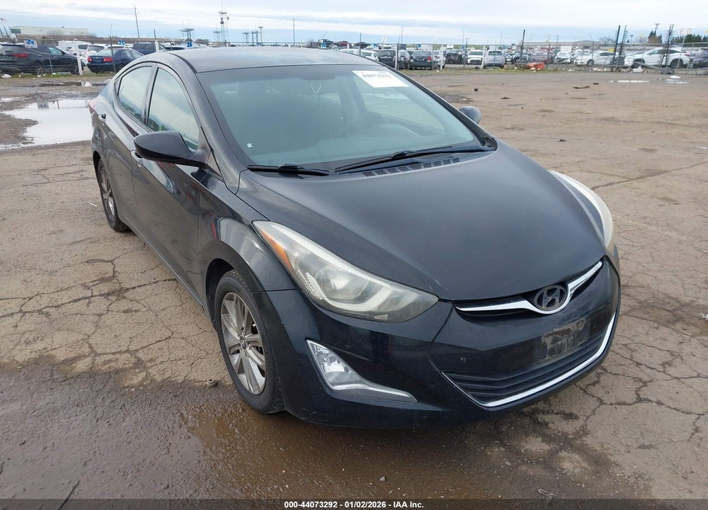 2014 HYUNDAI ELANTRA SE VIN: KMHDH4AE5EU143937