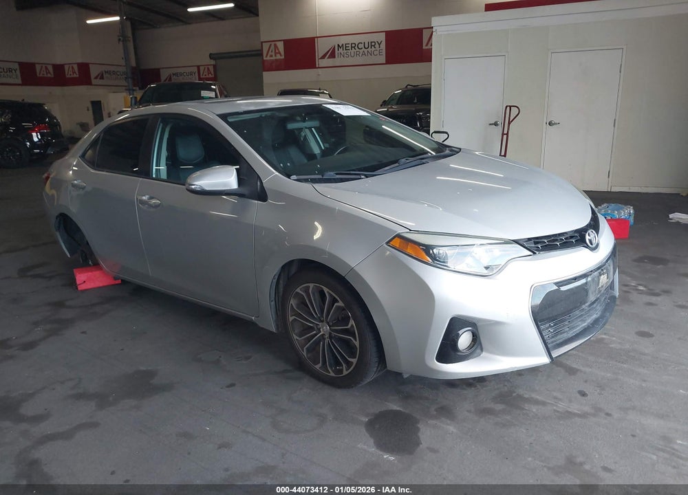 2014 TOYOTA COROLLA S PREMIUM VIN: 5YFBURHE0EP173368