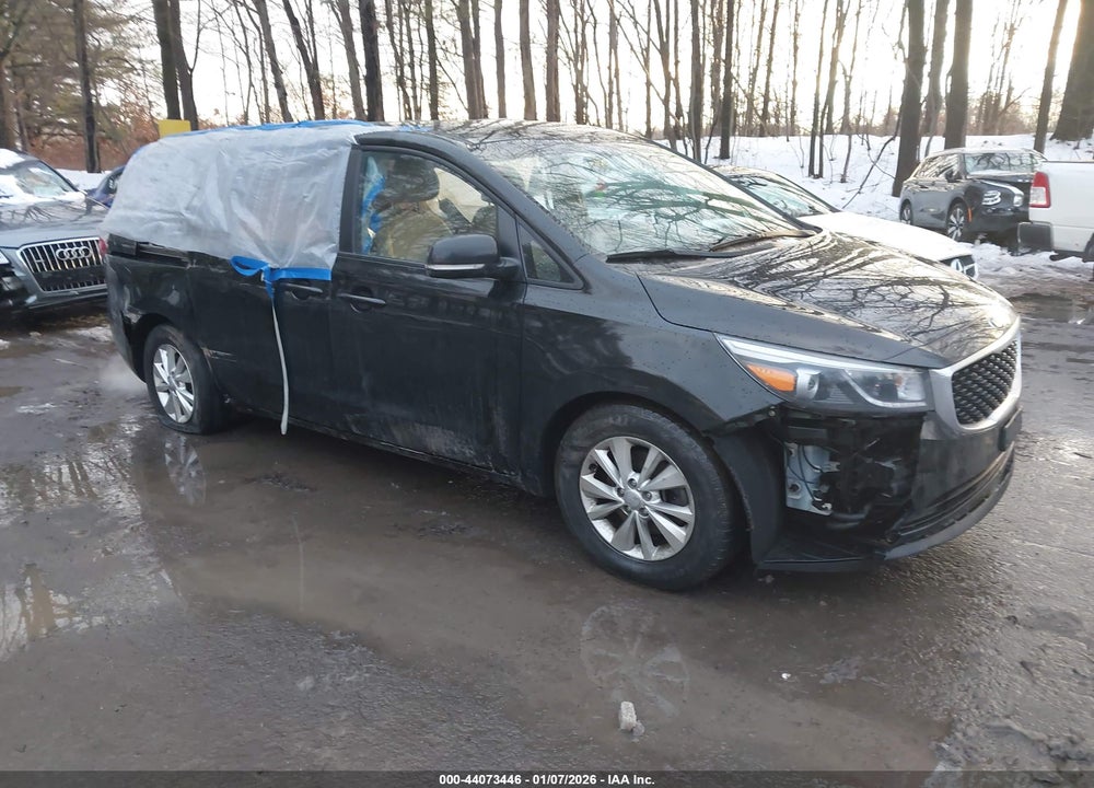 2016 KIA SEDONA LX VIN: KNDMB5C17G6173597
