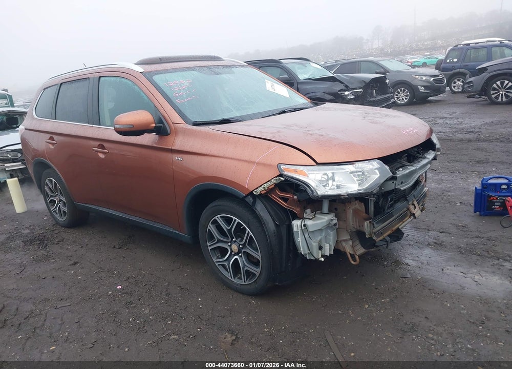 2015 MITSUBISHI OUTLANDER GT VIN: JA4JZ4AX5FZ009238