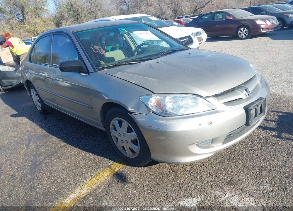2005 HONDA CIVIC LX VIN: 2HGES16575H526414