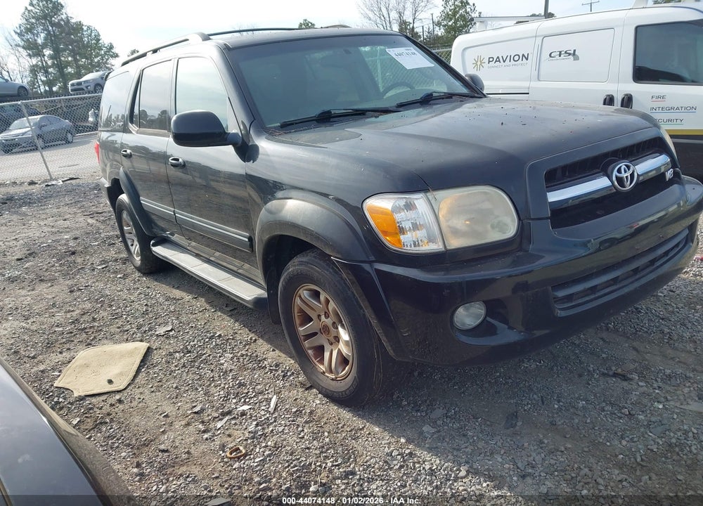 2005 TOYOTA SEQUOIA LIMITED V8 VIN: 5TDBT48A45S248535