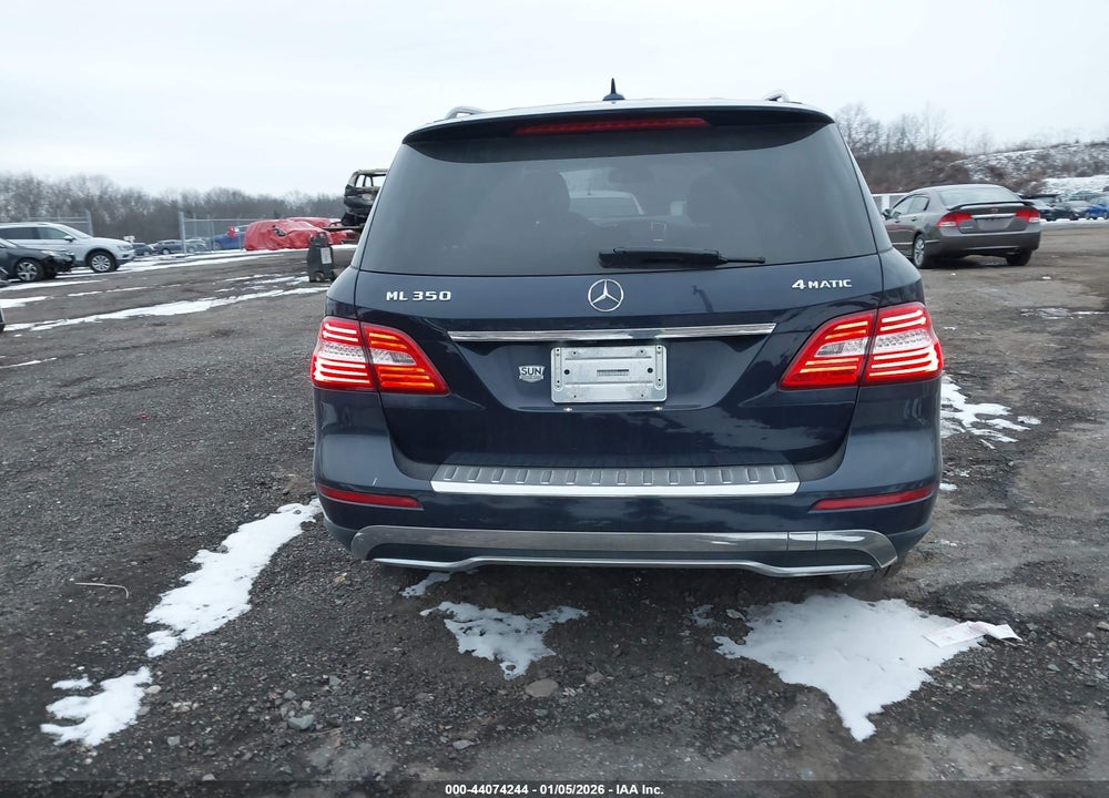 2014 MERCEDES-BENZ ML 350 4MATIC VIN: 4JGDA5HB8EA418529