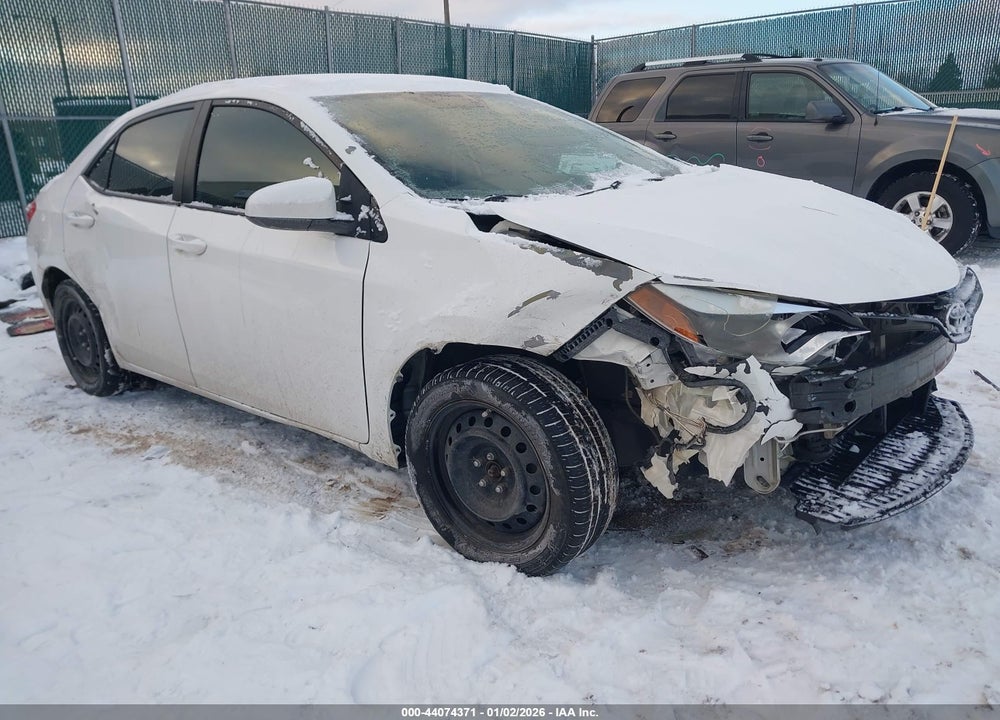 2015 TOYOTA COROLLA LE VIN: 5YFBURHE1FP261007