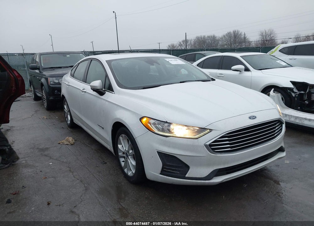 2019 FORD FUSION HYBRID SE VIN: 3FA6P0LU9KR185730