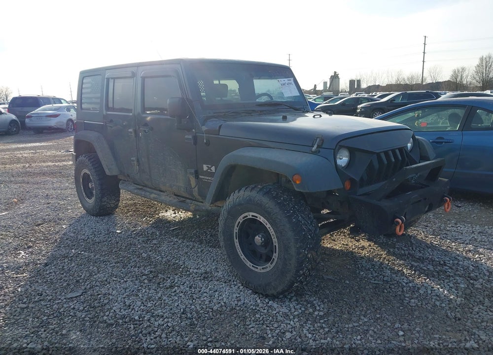 2008 JEEP WRANGLER UNLIMITED X VIN: 1J4GA39178L505031