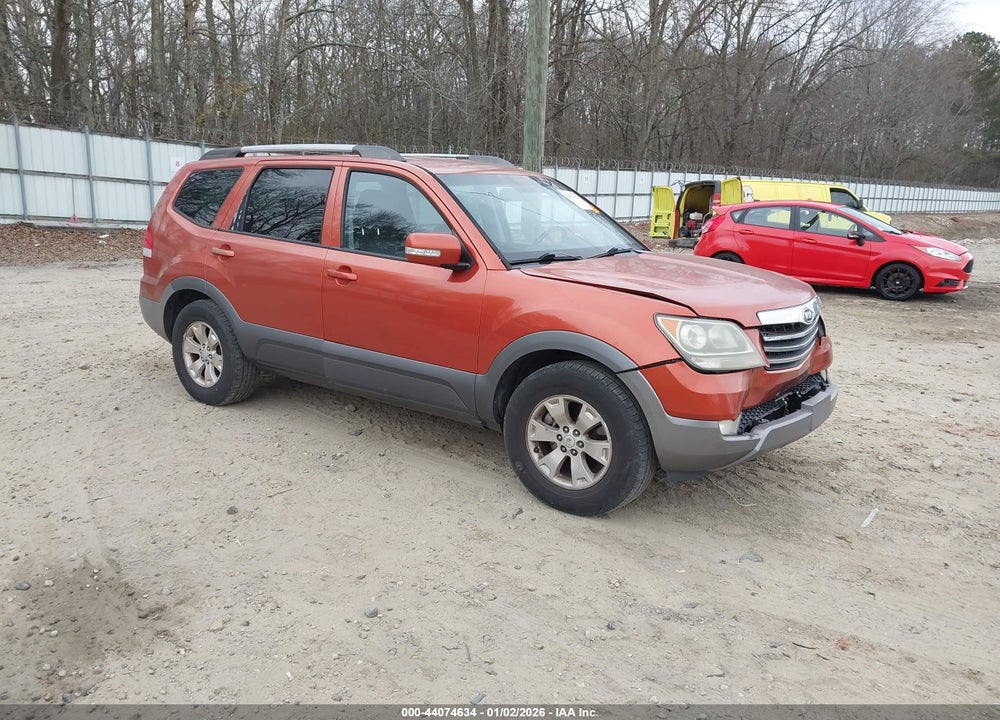 2009 KIA BORREGO EX V6 VIN: KNDJJ741595021858