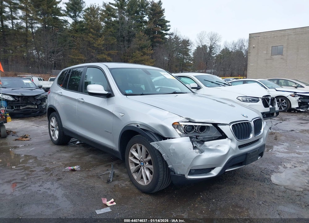 2013 BMW X3 XDRIVE28I VIN: 5UXWX9C56D0A08855