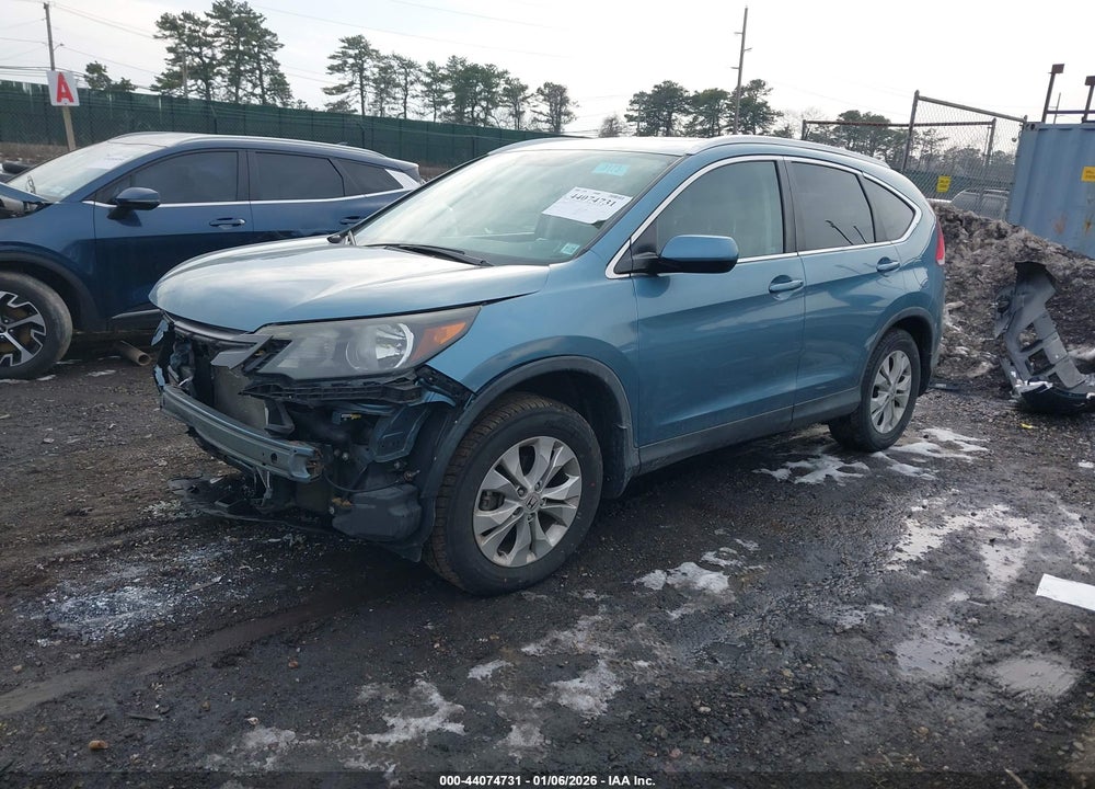 2014 HONDA CR-V EX-L VIN: 5J6RM4H72EL083628