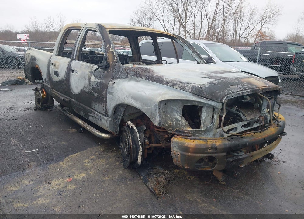 2006 DODGE RAM 2500 LARAMIE VIN: 3D7KS28D76G132298