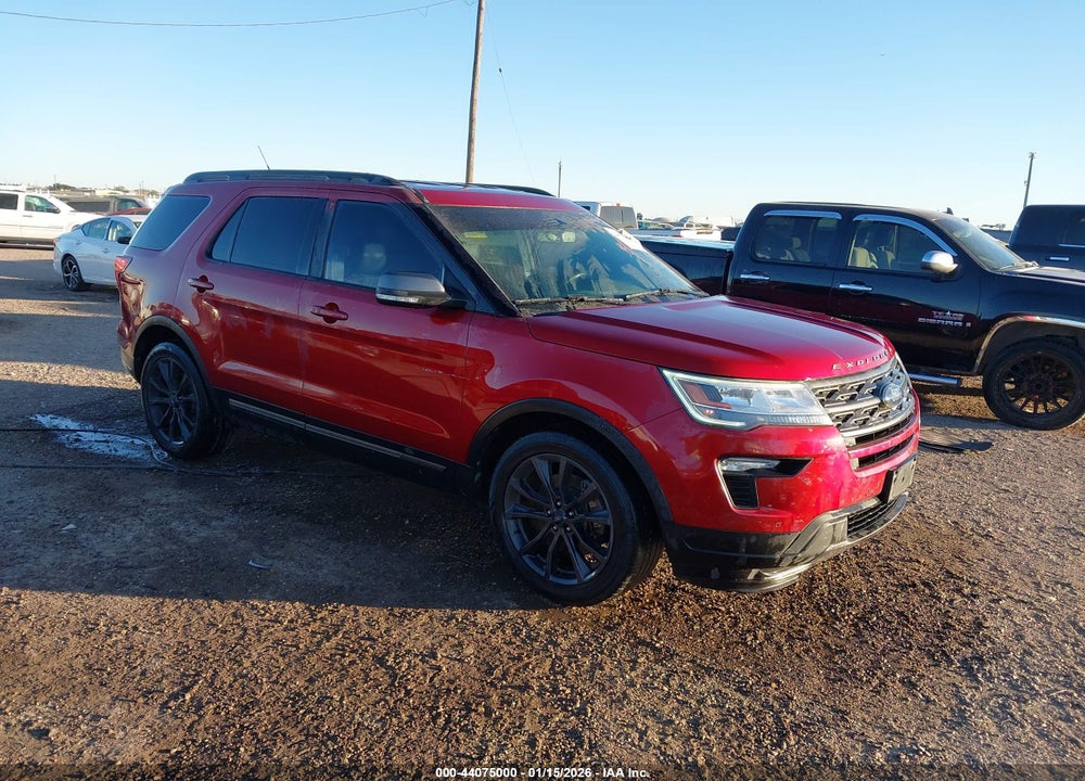 2018 FORD EXPLORER XLT VIN: 1FM5K7D86JGB55052