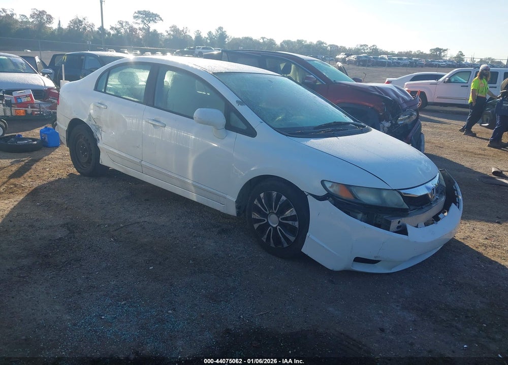2011 HONDA CIVIC LX VIN: 19XFA1F57BE007683