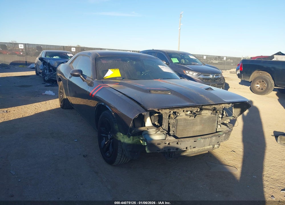 2016 DODGE CHALLENGER SXT VIN: 2C3CDZAG6GH171976