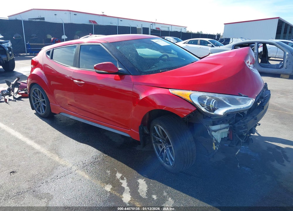 2016 HYUNDAI VELOSTER TURBO VIN: KMHTC6AE7GU304104