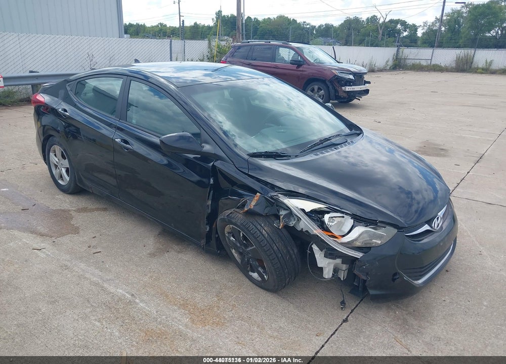 2012 HYUNDAI ELANTRA GLS (ULSAN PLANT) VIN: KMHDH4AE8CU273756