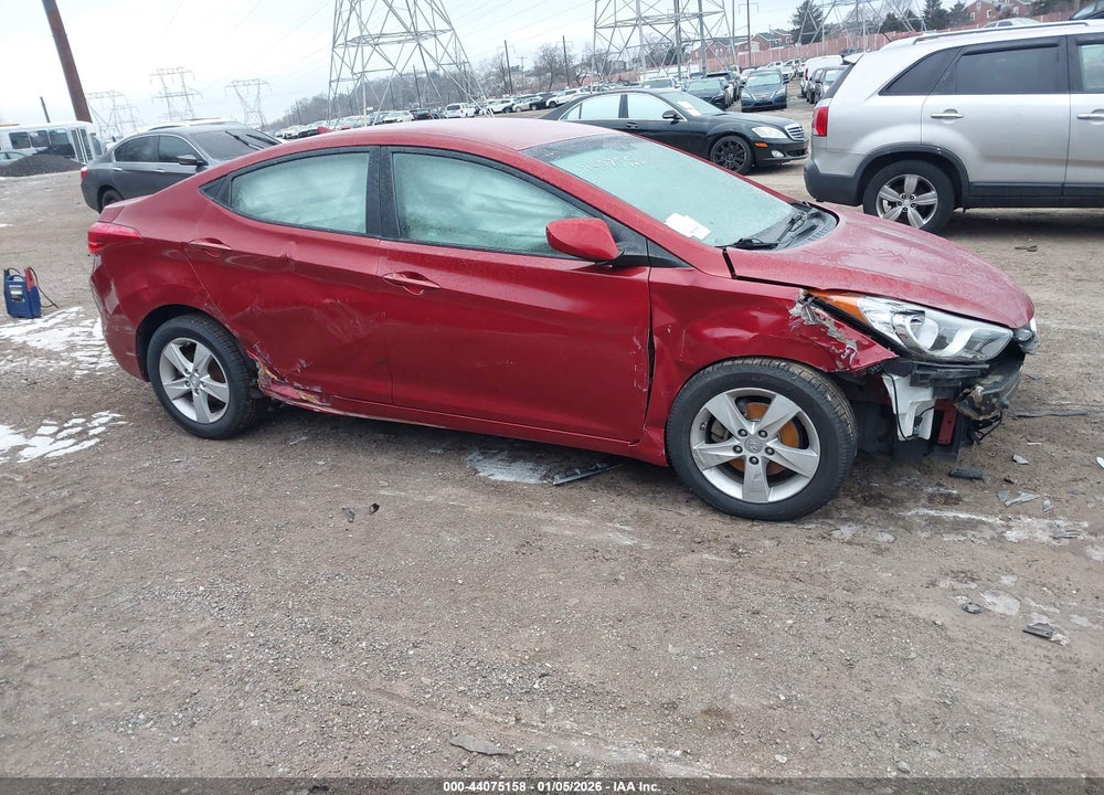 2011 HYUNDAI ELANTRA GLS (ULSAN PLANT) VIN: KMHDH4AE6BU104043