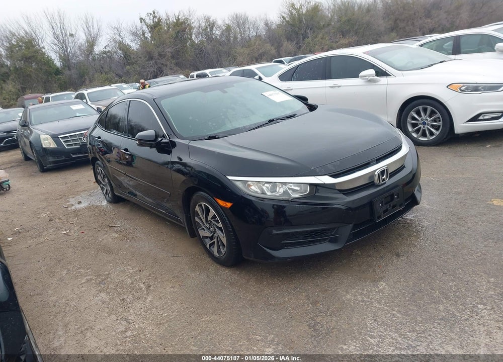 2018 HONDA CIVIC EX VIN: 19XFC2F74JE012453