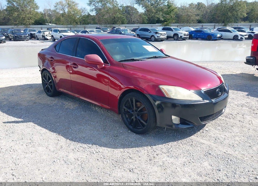 2008 LEXUS IS 250 VIN: JTHBK262485071304